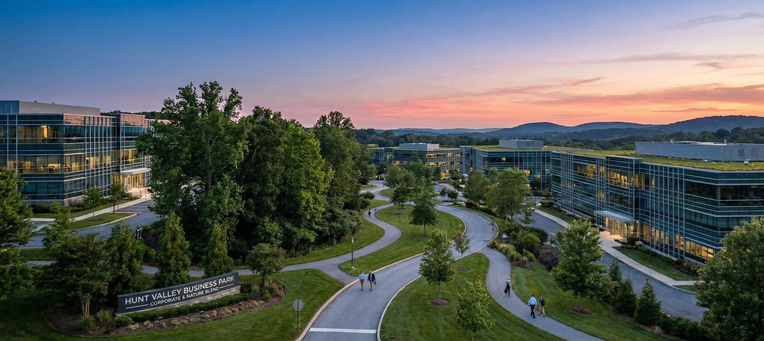 Baltimore County – Towson University Campus In Fall